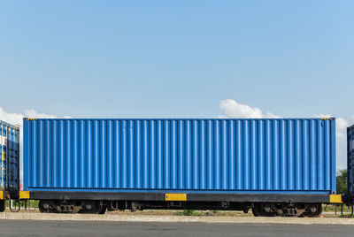 Built structure against blue sky