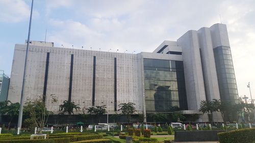 View of historic building against sky