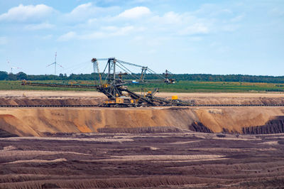 Brown coal excavator