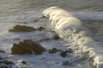 Scenic view of sea