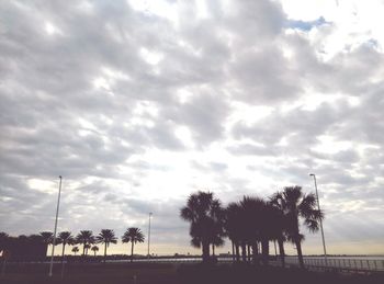 Scenic view of cloudy sky