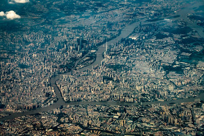 Aerial view of cityscape