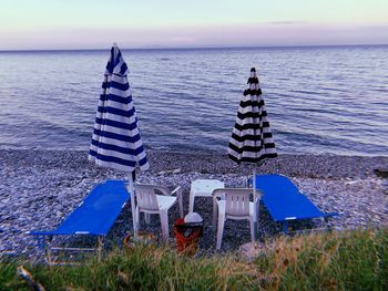 A quiet space on the shore in greece