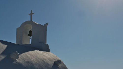 Cross against sky