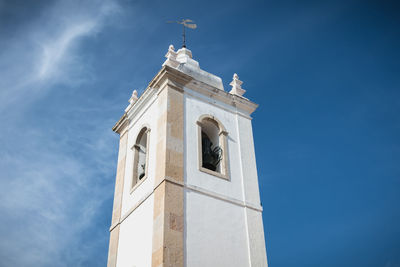 Low angle view of building against sky