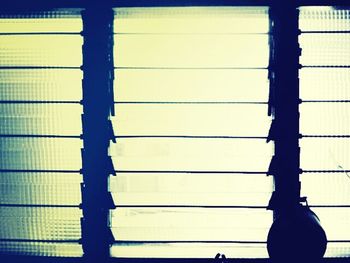 Close-up of blinds