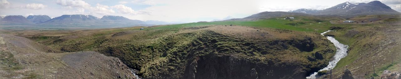 Panoramic view of landscape