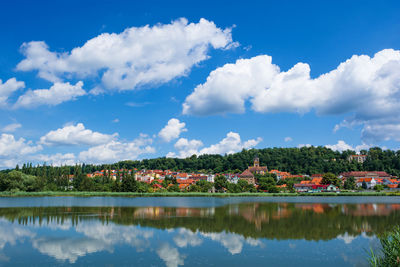 Village hluboka, czech republic