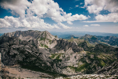 High angle view of durmitor national park