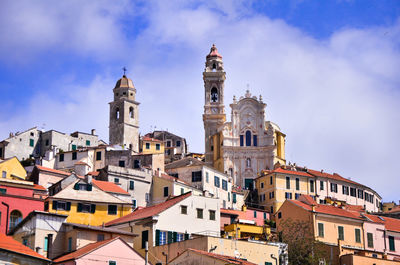 The village of cervo ligure, italy
