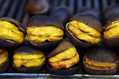 Close-up of food for sale in market