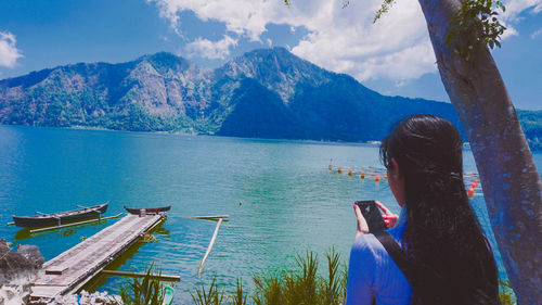 Batur lake