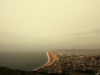 Aerial view of city