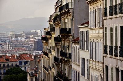 View of buildings in city