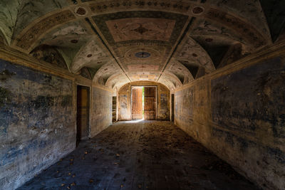 Abandoned villa