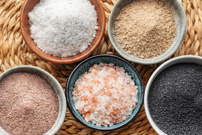 Assorted speciality salt, 