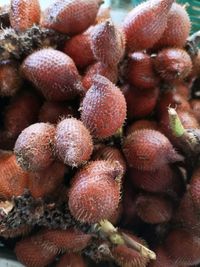 Full frame shot of strawberries