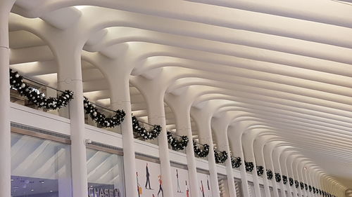 Low angle view of ceiling in building