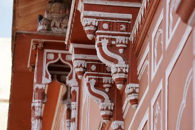 Low angle view of a temple