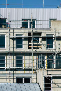 Low angle view of building against sky