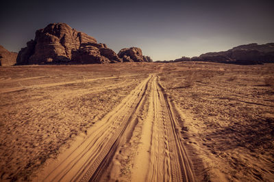 Panoramic view of land