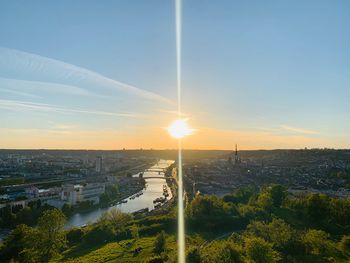 Sunset rouen