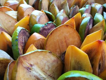 Full frame shot of fruits