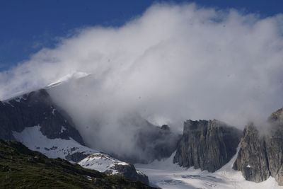 Scenic view of mountains