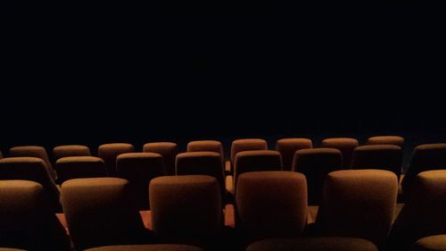 Row of seats in kitchen