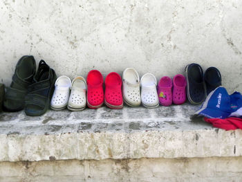 Close-up of shoes