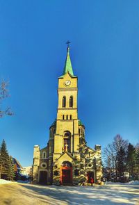 Low angle view of a church