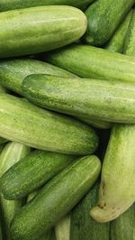Full frame shot of green for sale at market stall
