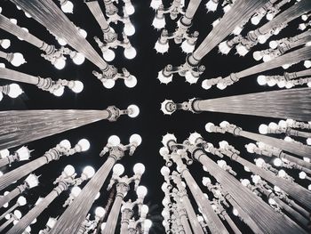 Low angle view of decoration hanging on ceiling