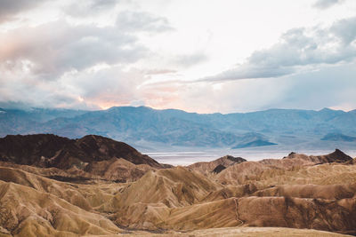 Panoramic view of landscape against sky