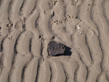 Full frame shot of sand at beach