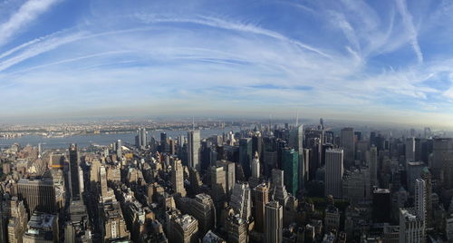 Aerial view of a city