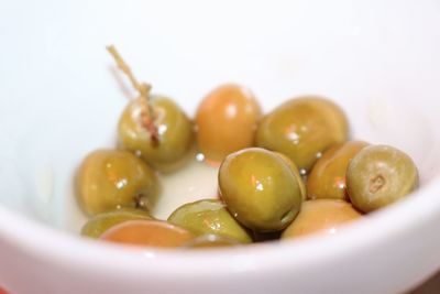 Close-up of eggs in bowl