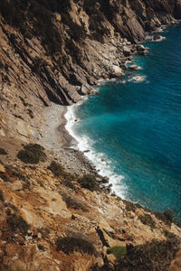 Scenic view of beach