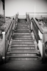 Low angle view of staircase