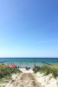 People on beach