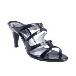 High angle view of shoes against white background