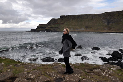 Woman on beach