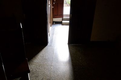 Entrance of building
