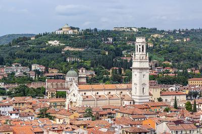 Buildings in a city