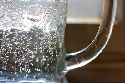 Close-up of coffee on table