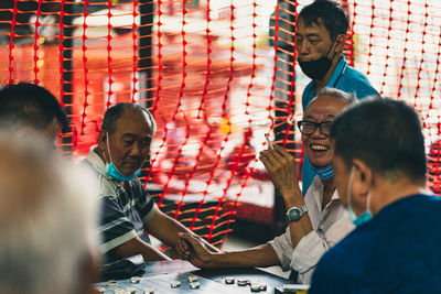 Group of people in traditional clothing