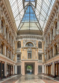 Odessa, ukraine 22.06.2023. interior courtyard of the historical building passage in odessa, ukraine