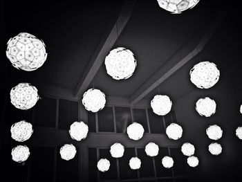 Low angle view of ceiling