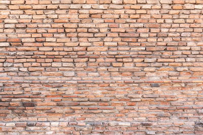 Full frame shot of brick wall