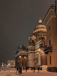 View of church